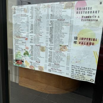Imperial Palace - Chinese Near Me - National City, California