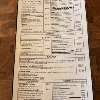 Onyx Wood Fire Pizza - Menu - Pizza Near Me - Springdale, Utah Onyx Wood Fire Pizza - Menu - Pizza Near Me - Springdale, Utah
