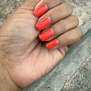 Eden Day Spa & Nails - DND color in  Lava - Day Spas Near Me - Pooler, Georgia