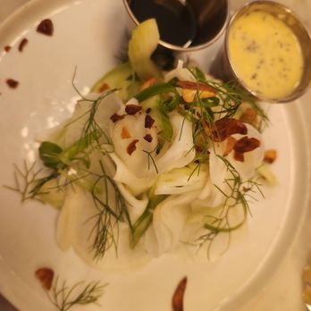 Agustin Kitchen - Shaved Turnip Salad ($14) - New American Near Me - Tucson, Arizona