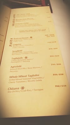 Menu photo 2 Trattoria Doppio Zero Hong Kong, HK