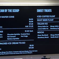 Daily Scoop In Memorial Union - Menu