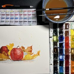 Colleen Sgroi Folk Art - Online watercolor classes