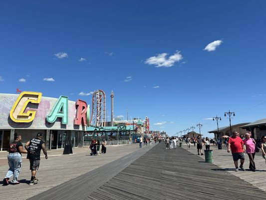 Coney Island Beach & Boardwalk by null