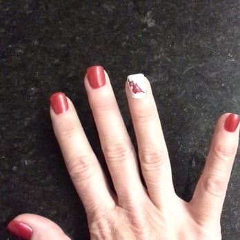 Nancy Nails & Spa - Thank You Nancy for my Valentine nail art... - Nail Salons Near Me - Redmond, Washington