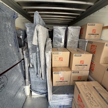 Moving & Maintenance On Demand - Loading a client's box truck Florida bound. 
MMOD Moving and Maintenance on Demand - Movers Near Me