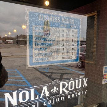 Nola Roux - Hours - Cajun/Creole Near Me - Saint Joseph, Michigan Nola Roux - Hours - Cajun/Creole Near Me - Saint Joseph, Michigan