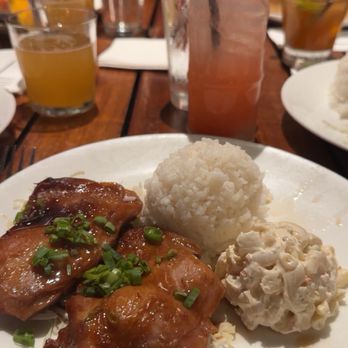Aloha Mixed Plate - Shoyu plate was delicious! - Hawaiian Near Me - Lahaina, Hawaii Aloha Mixed Plate - Shoyu plate was delicious! - Hawaiian Near Me - Lahaina, Hawaii