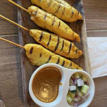 Siam Station - Chicken Satay - Thai Near Me - Irvine, California