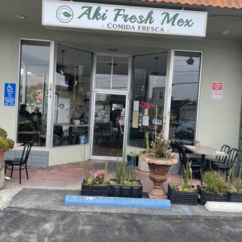 Aki Fresh Mex - Storefront - Mexican Near Me - Marina, California Aki Fresh Mex - Storefront - Mexican Near Me - Marina, California