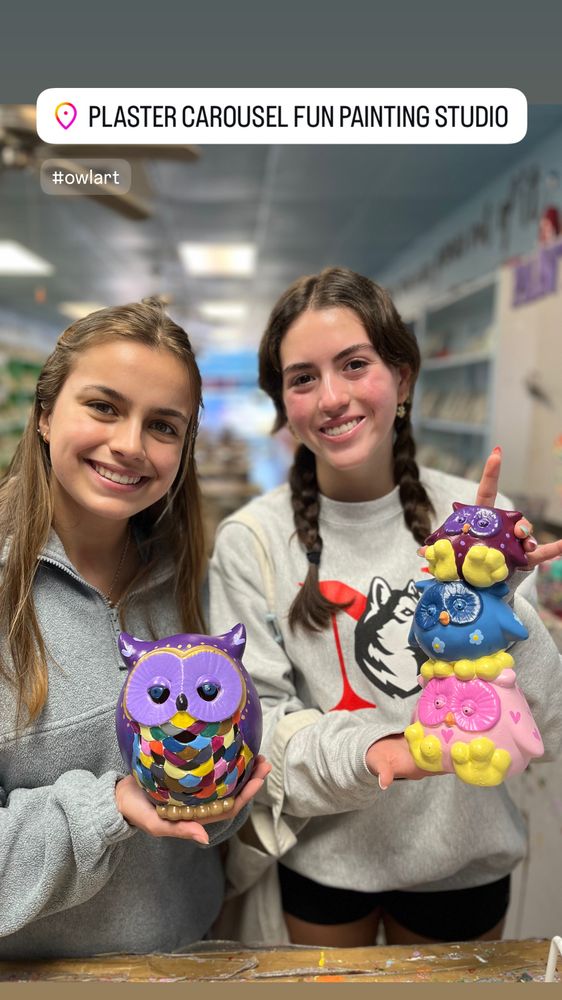 Plaster Carousel Fun Painting Studio