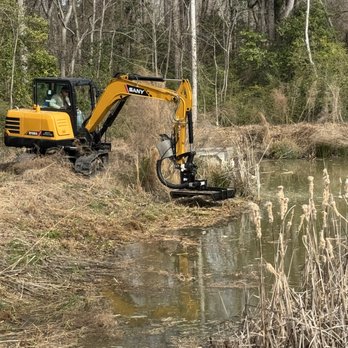 Benton's Lawn Service - Retention Pond Cleanup - Lawn Services Near Me - Whiteville, North Carolina Benton's Lawn Service - Retention Pond Cleanup - Lawn Services Near Me - Whiteville, North Carolina