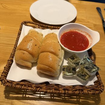 Luigi's Italian Bistro - Bread and marinara - Italian Near Me - Coppell, Texas Luigi's Italian Bistro - Bread and marinara - Italian Near Me - Coppell, Texas