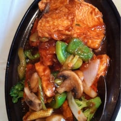 Szechuan Restaurant - Sizzling tofu plate