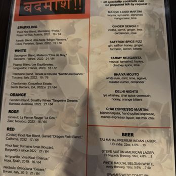 Badmaash - Downtown LA - Indian Near Me - Los Angeles, California
