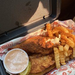 Two piece tender Two piece tender