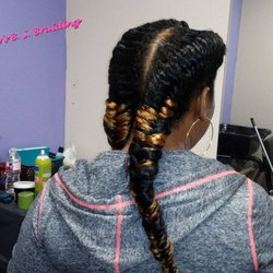 Beautiful fish braid and tail