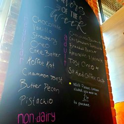 Flavor Menu