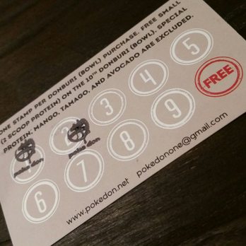 Poke Don - Reward program - Poke Near Me - Hayward, California Poke Don - Reward program - Poke Near Me - Hayward, California