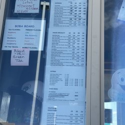 Darby Espress O - Menu as of July 2023