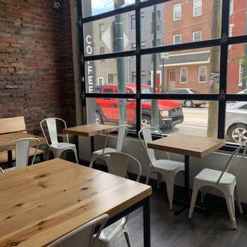 Reanimator Coffee - tables and chairs in a coffee shop - Coffee & Tea Near Me - Philadelphia, Pennsylvania