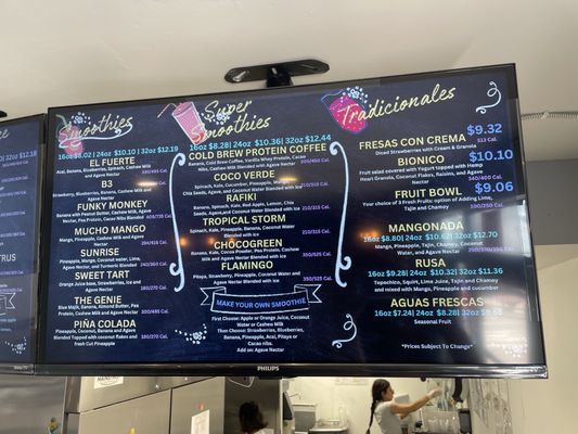 Menu photo 2 Frutazo San Antonio, TX