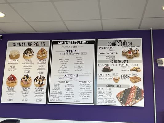 Menu photo 2 Cinnaholic Metuchen, NJ Menu photo 2 Cinnaholic Metuchen, NJ