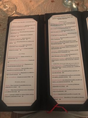 Menu photo 2 Restaurant-Bar El Panorama Puerto Vallarta, JAL