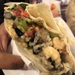 Surf & Turf burrito was so flavorful and fresh. Surf & Turf burrito was so flavorful and fresh.