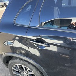 Airport Van Rental - Denver Airport - Big dents