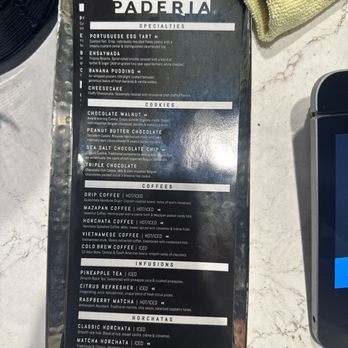 Paderia Bakehouse - Menu - Bakeries Near Me - Irvine, California