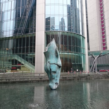 港島東中心 - House drinking water sculpture outside the OIE - Shopping Centers Near Me - Hong Kong, HK