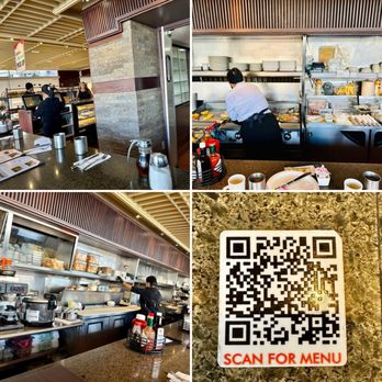 Liliha Bakery - The counter food service area. Menu QR code. - Bakeries Near Me - Honolulu, Hawaii Liliha Bakery - The counter food service area. Menu QR code. - Bakeries Near Me - Honolulu, Hawaii