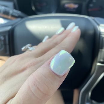 Beverly Nails Salon - The up close of the chrome nail - Nail Salons Near Me - Georgetown, Texas