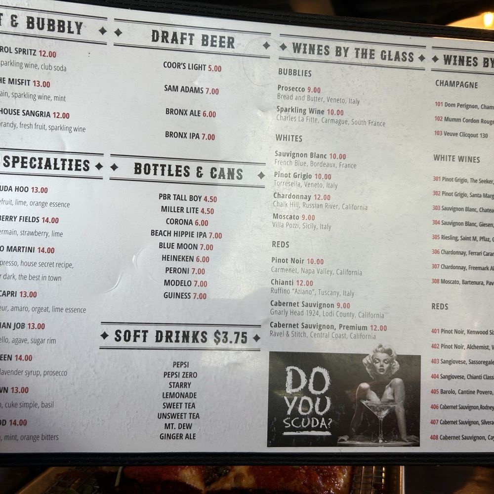 Bronx House Pizza - Drink menu - Italian Near Me - St. Augustine, Florida Bronx House Pizza - Drink menu - Italian Near Me - St. Augustine, Florida