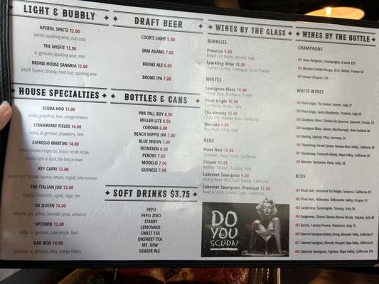 Menu photo 1 Bronx House Pizza St. Augustine, FL