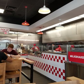 Five Guys - Hard at work, the Five Guys Sawmill Rd team - Burgers Near Me - Dublin, Ohio