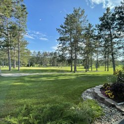 Blueberry Pines Golf Club - The view from our seats in the dining room, gorgeous course.