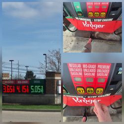 Kroger Fuel #737 - Kroger Fuel on Friday...It Cost $10 more for fill up since last months tank. I paid $3.05. 4/17/2026