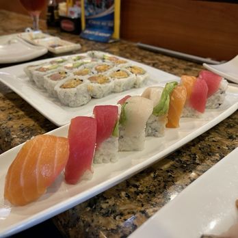 Fuji Sushi - Rainbow roll - Sushi Bars Near Me - Metairie, Louisiana