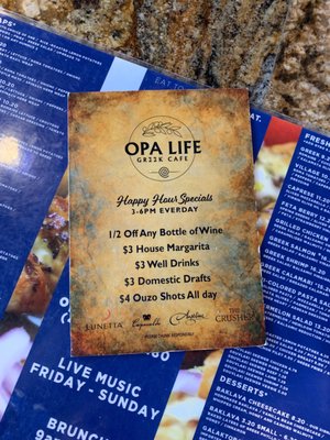 Menu photo 7 Opa Life Greek Cafe Tempe, AZ