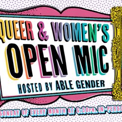 All Out Comedy Theater - The Queer and Women's Open Mic Returns Tonight at 6:30pm!
https://www.alloutcomedytheater.com/queerandwomensopenmic