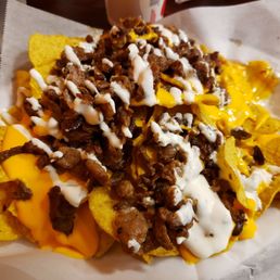 nachos with canned cheese