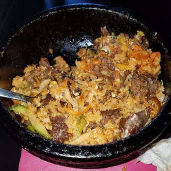 Sizzling Kitchen - Beef bibimbap (When mixed) - Italian Near Me - Lowell, Massachusetts Sizzling Kitchen - Beef bibimbap (When mixed) - Italian Near Me - Lowell, Massachusetts
