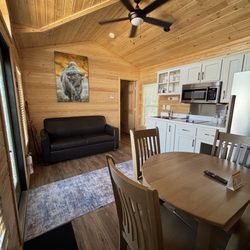Douglas KOA - Deluxe Cabins is like your home away from home.