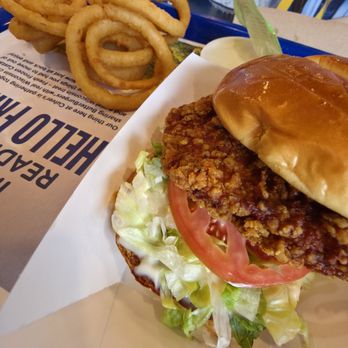 Culver's - Spicy chicken sandwich - Fast Food Near Me - St. Augustine, Florida