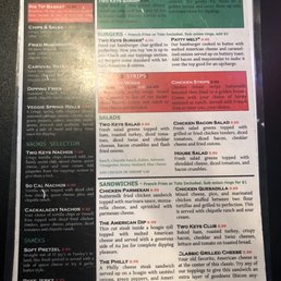Food menu