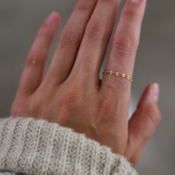 Thirdeye Studio - permanent jewelry - ring