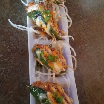 Aloha Sushi - Appetizer stuffed jalapenos - Sushi Bars Near Me - Folsom, California