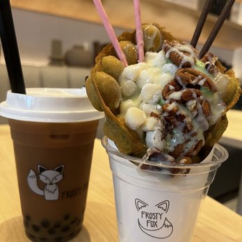 Frosty Fox - Coffee Milk Tea and Plain Matcha Puffle - Coffee & Tea Near Me - Orlando, Florida Frosty Fox - Coffee Milk Tea and Plain Matcha Puffle - Coffee & Tea Near Me - Orlando, Florida